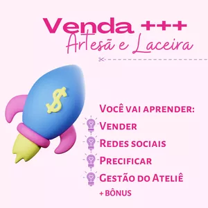 Imagem de capa para o Curso online Acelerador de Vendas (Laceira e Artesã)