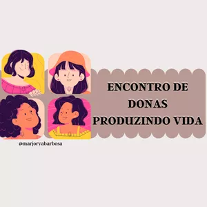 Imagem de capa para o Ebook Encontro de DONAs -  Grupos para Mulheres 