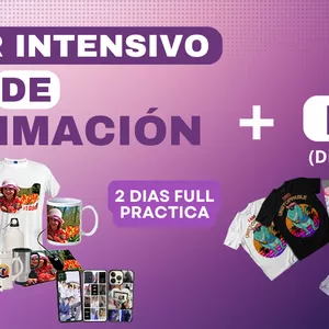 Imagen de portada para Evento online TALLER INTENSIVO DE SUBLIMACION 