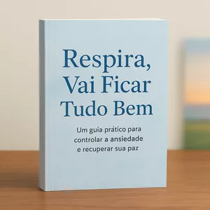 Imagem de capa para o Ebook Auto Ajuda: Respire, Vai ficar tudo Bem