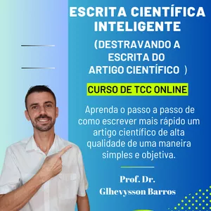 Imagem de capa para o Curso online Escrita Científica Inteligente - Destravando a Escrita do Artigo Científico