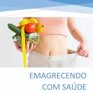 Imagem de capa para o Ebook Emagrecendo com saúde
