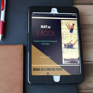 Imagem de capa para o Ebook E-BOOK MAT PILATES CLÁSSICO