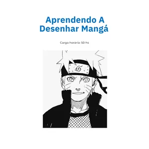 Imagem de capa para o Ebook Aprendendo a Desenhar Mangá 