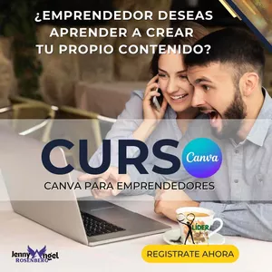 Imagen de portada para Curso online Curso Canva para Emprendedores