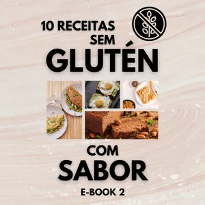 Imagem de capa para o Ebook 10 receitas sem glúten - E-book 2