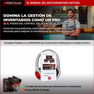 Imagen de portada para Curso online AudioCurso: Domina la Gestión de Inventarios en tu Restaurante como un PRO