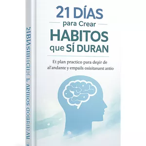 Imagen de portada para Ebook 21 Días para Crear Hábitos que Sí Duran