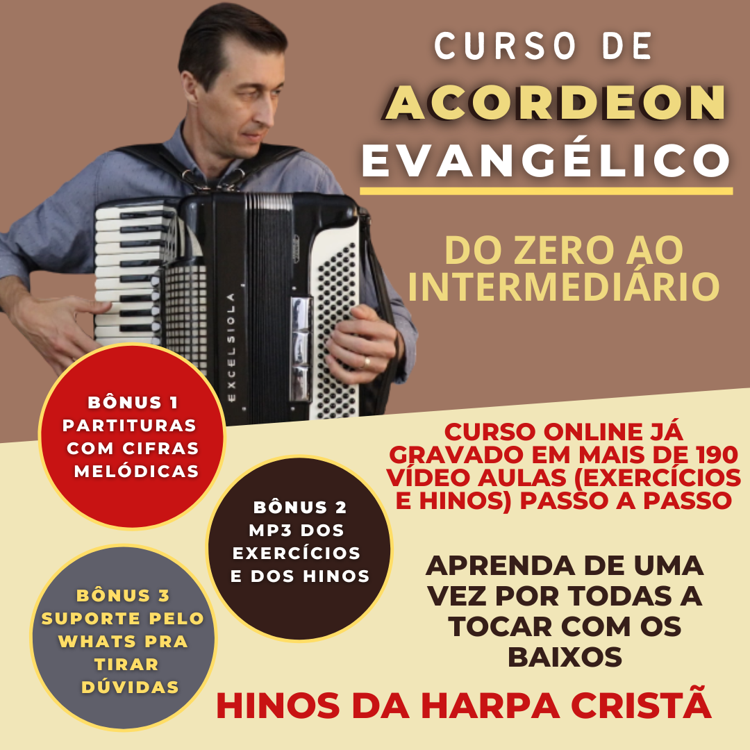Imagem do curso CURSO DE ACORDEON GOSPEL DO ZERO