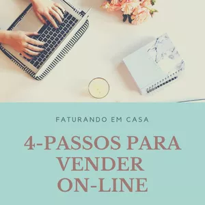 Imagem de capa para o Ebook VENDER ON-LINE EM 4 PASSOS 