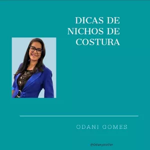 Imagem de capa para o Ebook Dicas de Nicho na Costura