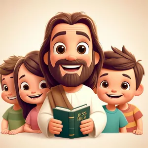 Imagem de capa para o Ebook Histórias bíblicas infantil 