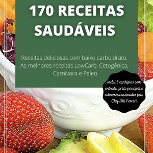 Imagem de capa para o Ebook Livro de Receitas 