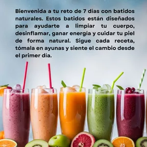 Imagen de portada para Ebook “7 Días, 7 Batidos, Un Nuevo Tú”