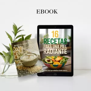 Imagen de portada para Ebook 16 Recetas Para Una Piel Radiante