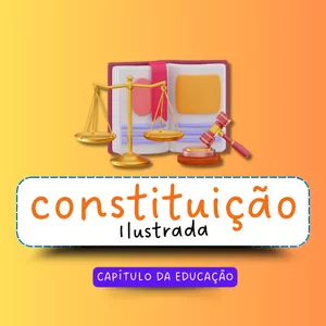 Imagem de capa para o Ebook Constituição Federal - Capítulo da Educação
