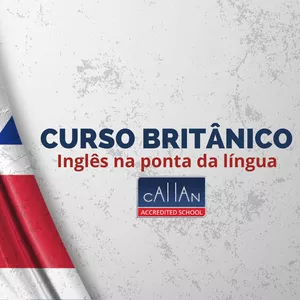CURSO BRITÂNICO: INGLÊS NA PONTA DA LÍNGUA
