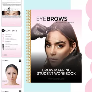 Cover image for Ebook Ebook: Eyebrow Mapping Woorbook