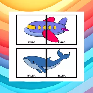 Imagem de capa para o Ebook Jogo dos pares - palavras