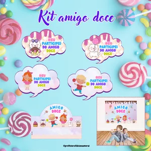 Imagem de capa para o Ebook Kit amigo Doce