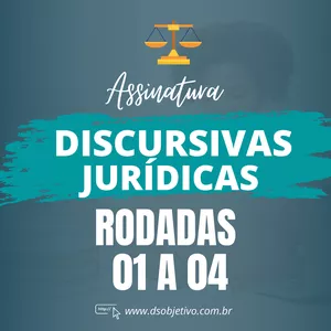 Imagem de capa para o Ebook Discursiva Jurídica - Rodadas 01 a 04