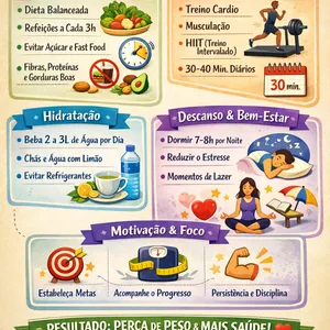 Imagem de capa para o Ebook Plano de emagrecimento