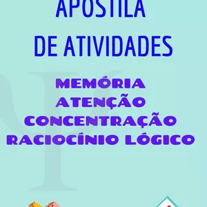 Imagem de capa para o Ebook Apostila Estimulação Cognitiva para Crianças