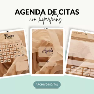 Imagen de portada para Ebook Agenda de Citas Marrón