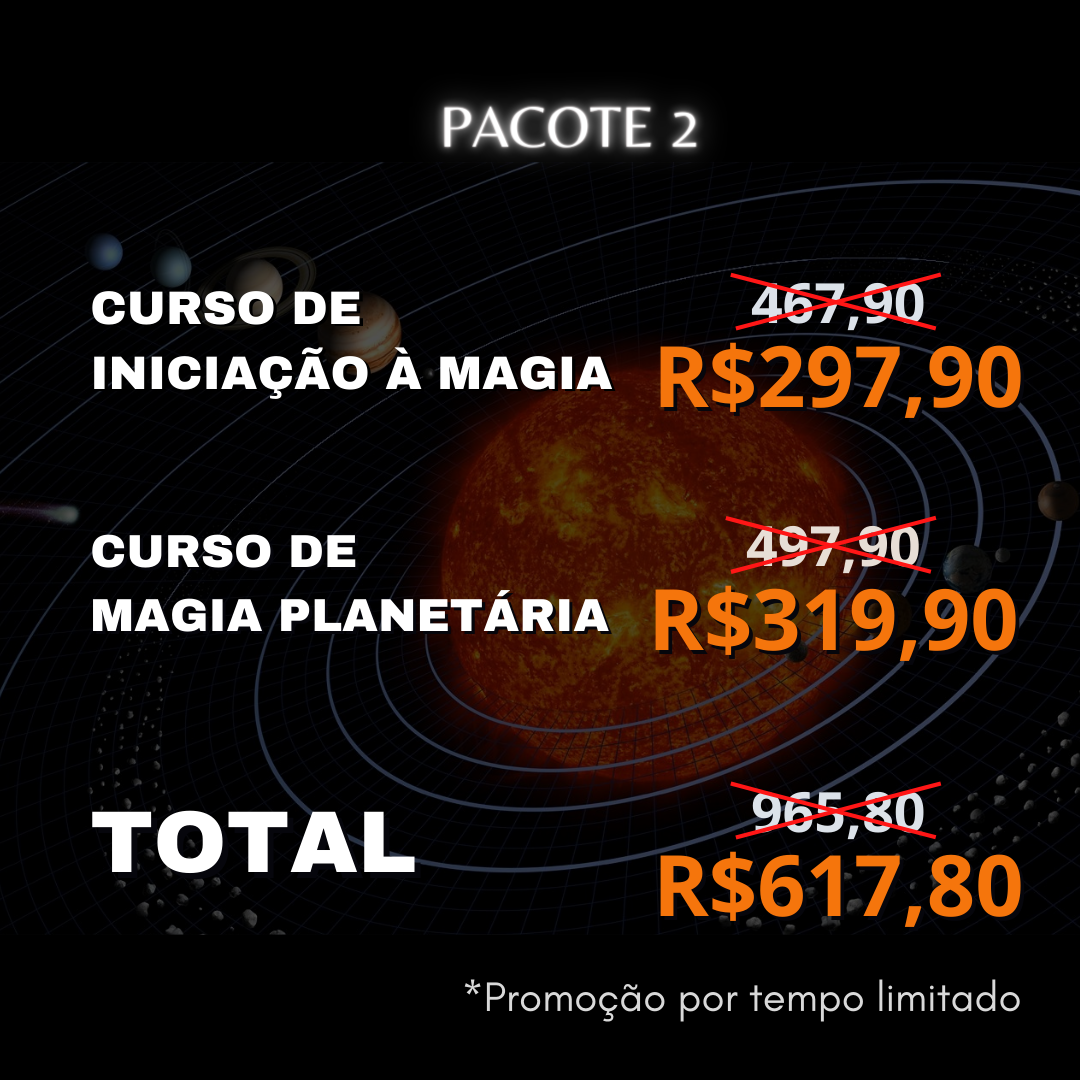 Imagem do curso Pacote Iniciação à Magia + Magia Planetária