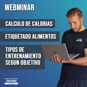Imagen de portada para Evento presencial Webminar Fran Rubio Fitness