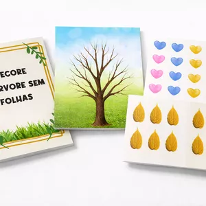 Imagem de capa para o Ebook Decore a árvore sem folhas 