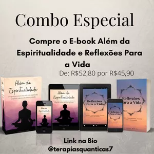 Imagem de capa para o Ebook Combo Especial: Além da Espiritualidade e Reflexões para a Vida