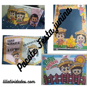 Imagem de capa para o Ebook Pacote decoração- festa junina