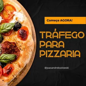 Imagem de capa para o Curso online TRÁFEGO PARA PIZZARIA 