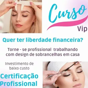 Imagem de capa para o Curso online Design de sobrancelhas 