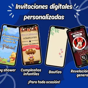 Imagen de portada para Curso online Invitaciones digitales 