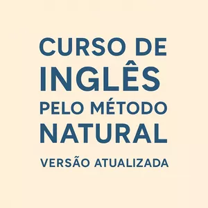 Imagem do curso Curso de Inglês com o Método Natural