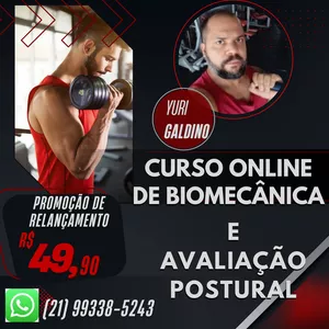 Imagem de capa para o Curso online BIOMECÂNICA DOS MEMBROS INFERIORES, AVALIAÇÃO POSTURAL E PRESCRIÇÃO DE TREINO