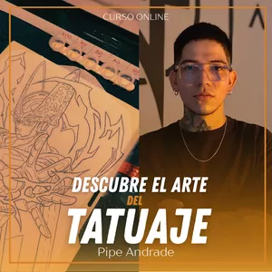 Imagen de portada para Curso online DESCUBRE EL ARTE DEL TATUAJE: Aprende, Practica y Certifícate
