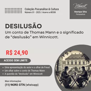 Imagem de capa para o Ebook Desilusão - Thomas Mann e D. Winnicott