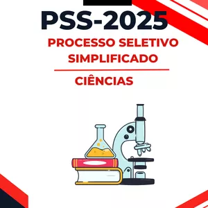 Imagem de capa para o Ebook PSS 2025/2026 SEDUC São Paulo - Ciências
