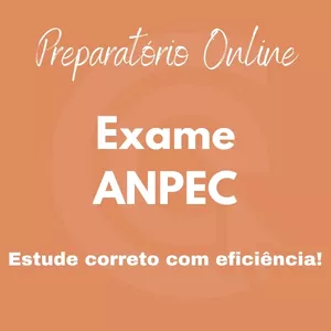 Imagem de capa para o Curso online Preparatório Exame ANPEC – Curso 100% Online COMPLETO com Exercícios, Prepare-se!