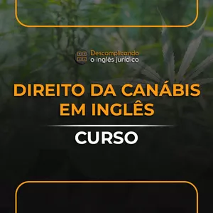 Imagem de capa para o Curso online Direito da Canábis em Inglês