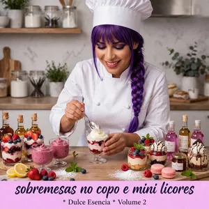 Imagem do curso "DULCE ESENCIA" POSTRES EN VASO Y MINILICORES
