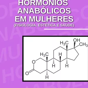 Imagem de capa para o Ebook HORMÔNIOS ANABÓLICOS EM MULHERES