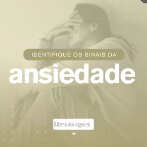 Imagem de capa para o Ebook  O SEGREDO DA CALMA " supere a Ansiedade e a Tristeza Profunda.