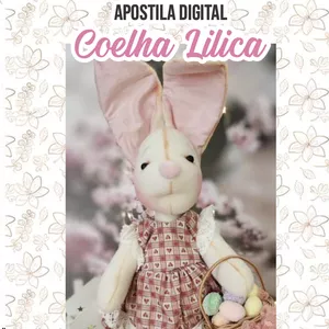 Imagem de capa para o Ebook Molde Boneca -  Coelha Lilica