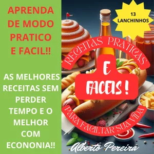 Imagem de capa para o Ebook Receitas faceis  e Simples de Fazer!!! 