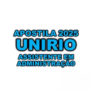 Imagem de capa para o Ebook Apostila concurso UNIRIO 2025 - Cargo 202 - Assistente em Administração