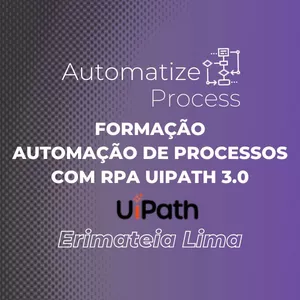 Imagem de capa para o Curso online FORMAÇÃO AUTOMAÇÃO DE PROCESSOS COM RPA UIPATH 3.0